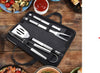 4 Piece Tool Set Stainless Steel Grill Accessories
