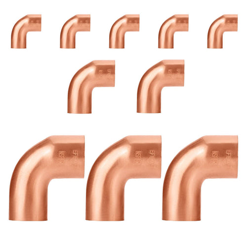 1-1/2" FTG x Copper 90° Street Elbow