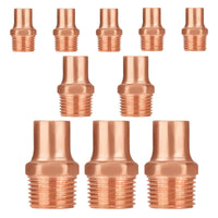 10 Pcs 1-1/2" C X MNPT Copper Male Adapter at Wholesale Price