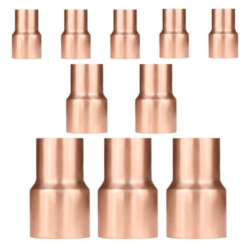 1-1/2" x 1" Copper Coupling