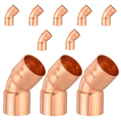 1-1/4" 45º Copper Elbow