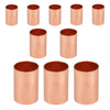 1-1/2" Copper Coupling, No Stop