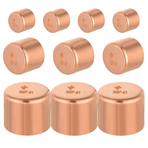 1-1/2" Solder Copper Pipe End Cap (Plug)
