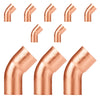 1-1/2" FTG x Copper 45° Street Elbow