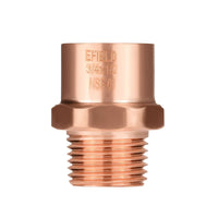 3/4" C x 1/2" MNPT Copper Male Adapter Plumbingsell