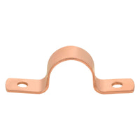 30-Pack 5/8" Copper Pipe Straps, Two Hole Plumbingsell