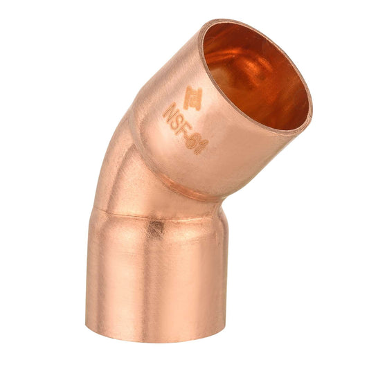 1-1/4" 45º Copper Elbow