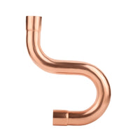 2" Copper Suction Line P-Trap Plumbingsell