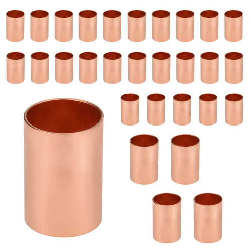 1/2" Copper Coupling, No Stop