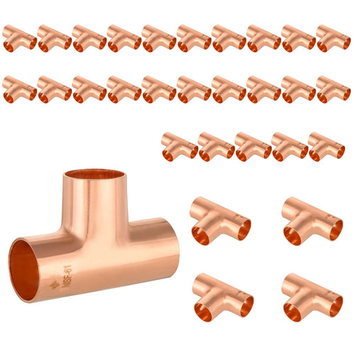 1" X 1" X 1" Copper Tee