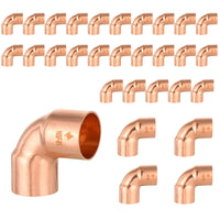 1" 90º Short Radius Copper Elbow