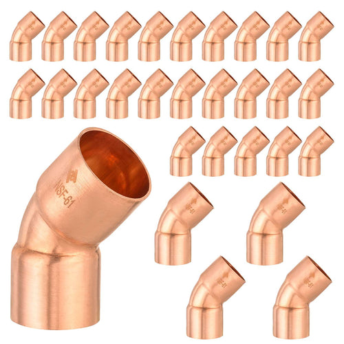 1/2" 45º Copper Elbow