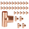 30 Pcs 3/4" X 3/4" X 1" Copper Reducing Tee at Wholesale Price