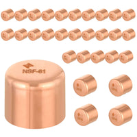 10 Pcs 1-1/4" Solder Copper Pipe End Cap (Plug) at Wholesale Price