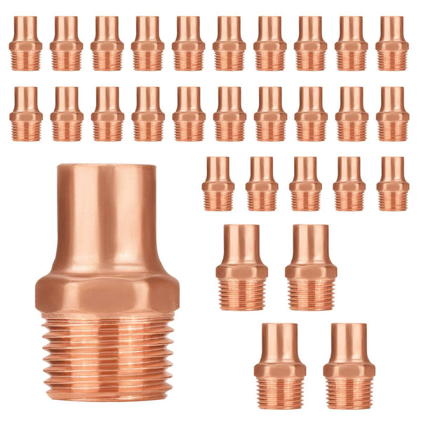 10 Pcs 2" C X MNPT Copper Male Adapter at Wholesale Price