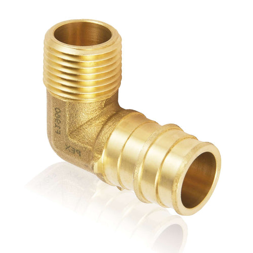 PEX A Expansion 3/4" PEX x 1/2" Male NPT Elbow (Lead Free) Plumbingsell