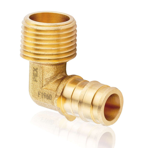 30 Pcs PEX A Expansion 3/4" PEX x 3/4" Male NPT Elbow Wholesale