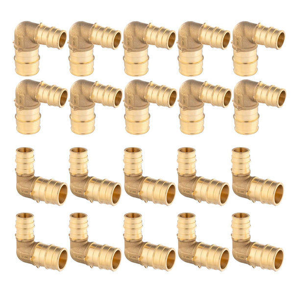 30 Pcs PEX A Expansion 3/4" PEX x 1" PEX Elbow Wholesale