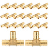 30 Pcs PEX A Expansion 1/2" x 1/2" x 1/2" PEX Expansion Tee Wholesale