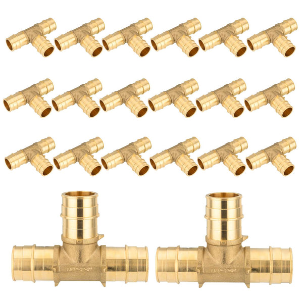 30 Pcs PEX A Expansion 1/2" x 1/2" x 1/2" PEX Expansion Tee Wholesale