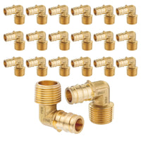 30 Pcs PEX A Expansion 3/4" PEX x 3/4" Male NPT Elbow Wholesale
