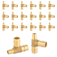 30 Pcs PEX A Expansion 1" x 1" x 1/2" PEX Expansion Reducing Tee Wholesale
