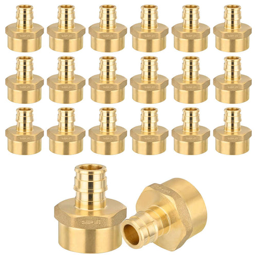 30 Pcs PEX A Expansion 3/4" PEX x 1" Female Threaded F1960 Adapter Wholesale