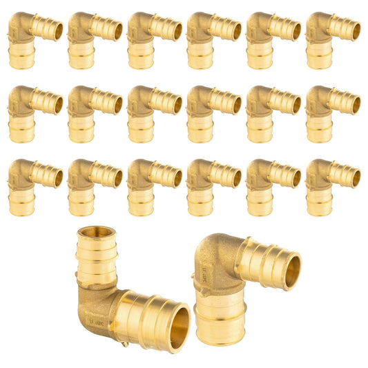 30 Pcs PEX A Expansion 3/4" PEX x 1/2" PEX Elbow Wholesale