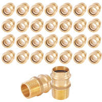 1/2" Copper Press x 1/2" Male Brass Adapter (Lead Free)