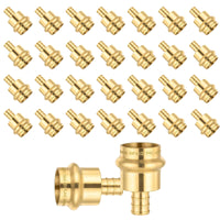 1" Copper Press x 3/4" PEX Expansion Brass Adapter (Lead Free)