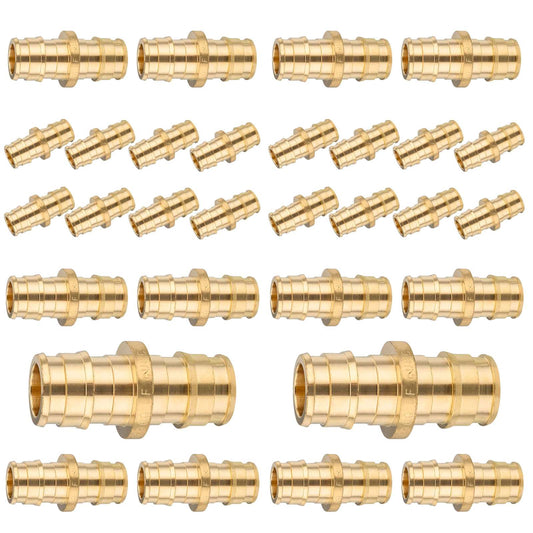 30 Pcs PEX A Expansion 3/4" PEX x 3/4" PEX Expansion Coupling Wholesale
