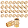 30 Pcs 3/4" Press x 3/4" Male Brass Adapter (Lead Free) Plumbingsell