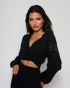 Palm Belle Blouse - Linen
