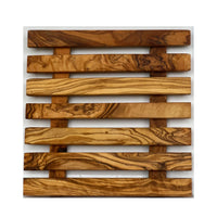 Olive Wood Pan Coaster Trivet