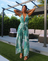 Pant to Jumpsuit - Island Print