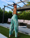 Pant to Jumpsuit - Island Print