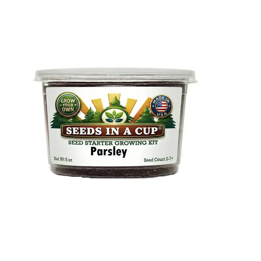 Parsley Grow Kit | Grow Fresh Parsley from Seed | Seeds In A Cup®