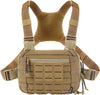Votagoo Tactical Chest Pack EDC Chest Bag 2L Utility Molle Chest Rig Pouch