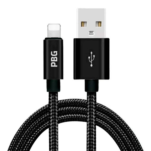 PBG XL 10Ft. Lightning Cable's Nylon Woven Protection