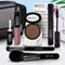 Hot Crossed Bronze - a neutral bronze with sheen / Model Mauve - A glistening mauve pink