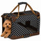 X-Small / Dark Navy/Brown Polka