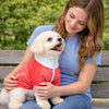 Pet Life ® Active 'Chewitt Wagassy' 4-Way-Stretch Yoga Fitness Long-Sleeve Dog T-Shirt