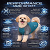 Pet Life ® Active 'Hybreed' 4-Way-Stretch Fitness Performance Dog T-Shirt