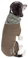 Pet Life ® Active 'Pull-Rover' 4-Way Stretch Sleeveless Fitness Yoga Dog T-Shirt Hoodie