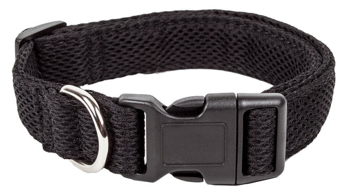 Pet Life ®  'Aero Mesh' Dual-Sided Breathable and Adjustable Thick Mesh Dog Collar