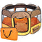 Medium / Brown And Orange