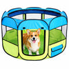Pet Life ® 'All-Terrain' Lightweight Easy Folding Wire-Framed Collapsible Travel Pet Dog Playpen crate