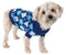 X-Small / Blue Argyle