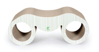 Pet Life ® 'Binocular' Premium Quality Kitty Cat Scratcher Lounger Lounge with Catnip