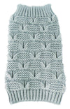 Pet Life ® Butterfly Stitched Heavy Cable Knitted Fashion Turtle Neck Dog Sweater